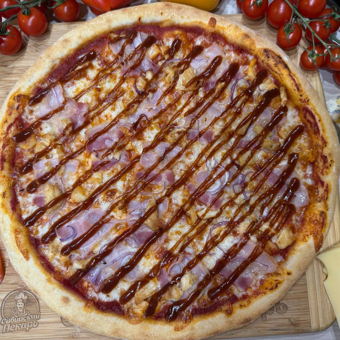 chiken Пицца Цыплёнок барбекю — изображение 1