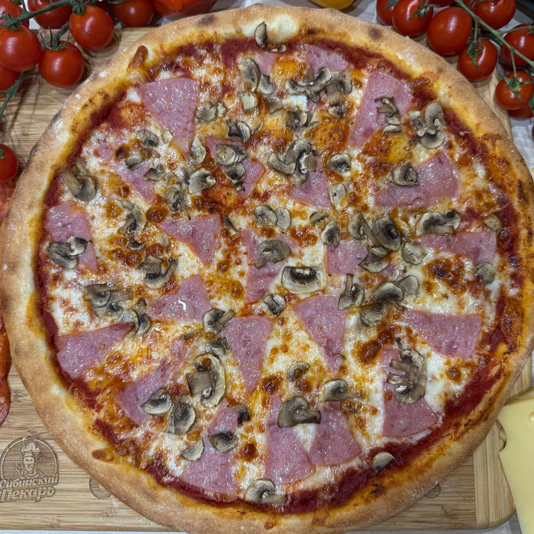 vetchita-gribi Пицца Ветчина грибы — изображение 1